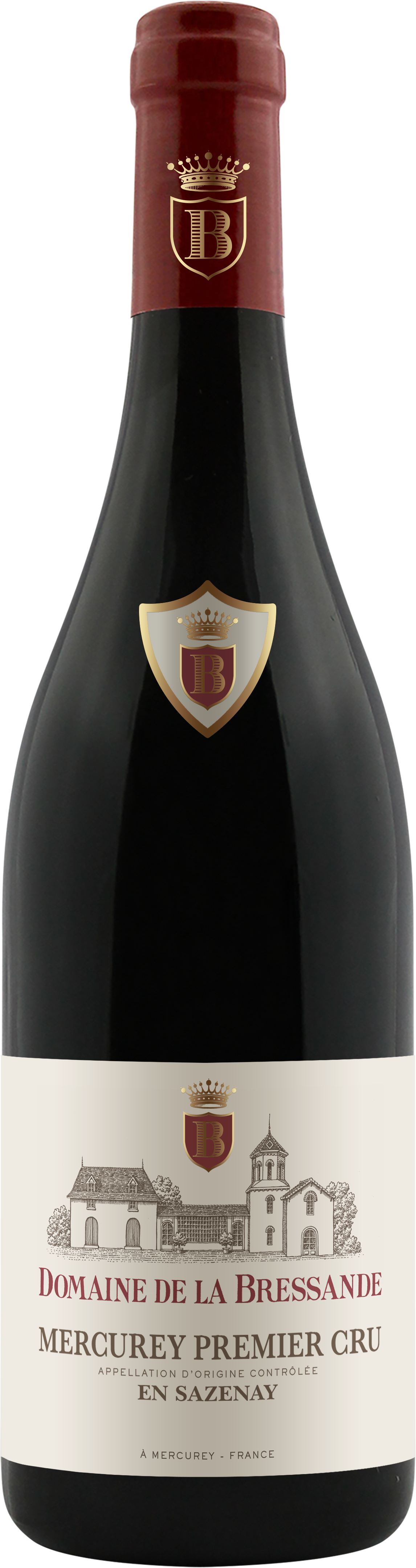 Bouteille 1C Clos dDomaine de la Bressande Mercurey Premier Cru En Sazenay rouge