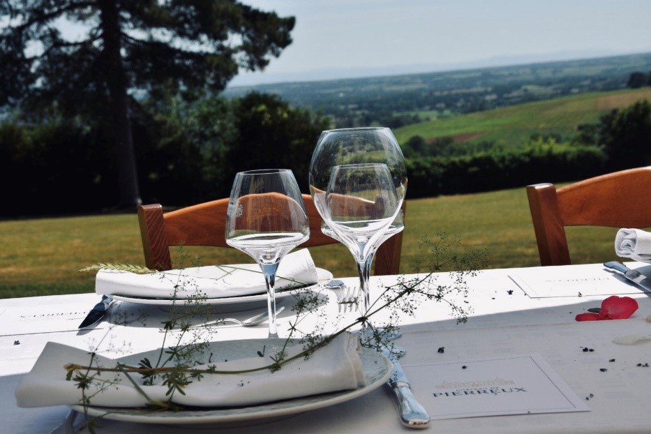 Table au Château de Pierreux